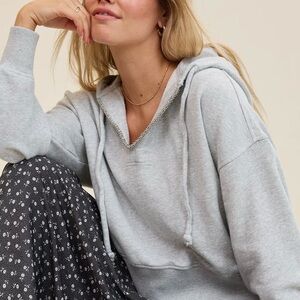 Aerie oversized Beaded Hoodie